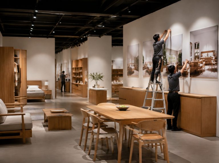 驿城区企业展厅与文化墙设计施工